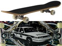 JAVOROVÝ SKATEBOARD Silný 7 VRSTVOVÝ 79 cm PVC ABEC 5 CE