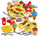 TOY Food SET Rýchle občerstvenie Hranolky Pizza Zmrzlina