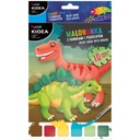 Omaľovánka KIDEA 10 listov DINOSAURY