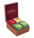 Twinings - sada 60 ks čajov v drevenej krabičke