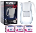 Džbán AQUAPHOR Onyx biely + sada 3 filtrov B25