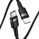 1m USB-C kábel iPhone Lightning Baseus 2,4A PD 18W