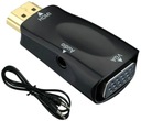 ADAPTÉR KONVERTOR HDMI VGA KÁBEL MONITOR AUDIO USB