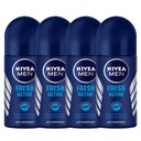 NIVEA Men Antiperspirant Fresh Roll-on 4*50ml