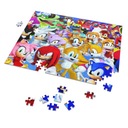 Puzzle + NAME box SONIC the Hedgehog A4 110 el