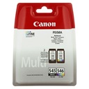 2x NOVÝ CANON PG545 + CL546 ATRAMENT Pixma TS3450 TS3350 TS3451 MG2950