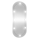 Elegantné LED zrkadlo 45x100 cm, teplá/studená biela