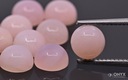 Opal Pink Round Cabochon Fi 5 mm