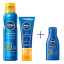 Sada kozmetiky NIVEA SUN Protect & Dry Touch, mlieko na opaľovanie SPF 30