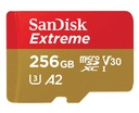 SANDISK MICROSD CARD 256GB CL10 ADAPTÉR 4K GOPRO