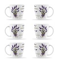 LIKED BOSS LAVENDER 6x HRNČEK 300 ML PORCELÁN