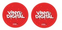 2 Slipmats Ortofon Digitálny gramofónový slipmat