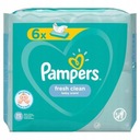 Pampers Fresh Clean Wipes 6 x 52 = 312 ks.