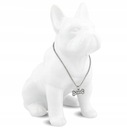 Figúrka prasiatka BULLDOG DOG WHITE 17,5x15