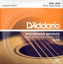 D\'ADDARIO Phosphor Bronze EJ15 struny (10-47)