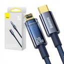 BASEUS FAST USB-C/Lightning KÁBEL 20W 2m SILNÝ