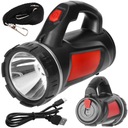 Baterka Searchlight LED 3W + 1W nabíjateľná 1200mAh