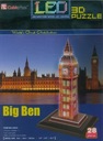 3D PUZZLE LED HODINY BIG BEN