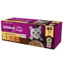 WHISKAS mokré krmivo pre mačky kuracie morčacie hydina kačica v želé 40x85 g