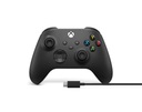 Bezdrôtový ovládač Microsoft Xbox XSX čierny + kábel USB (1V8-00002)