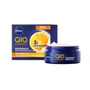 Nočný krém proti vráskam Nivea Q10 Regeneration Moisturizing 50ml