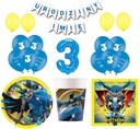 Set Batman Decorations Balloons 3 Meno k narodeninám