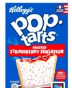 1x 384 g KELLOGG'S Pop Tarts Strawberry Sensations