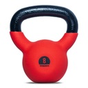 Thorn+Fit liatinový kettlebell 8 kg s pogumovaním