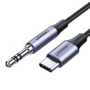 Kábel mini jack 3,5 mm AUX na USB-C UGREEN, 1 m