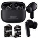 Bezdrôtové slúchadlá TONSIL T50 BT BLACK Bluetooth In-ear IPX5 V5.3