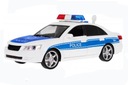 Auto Motorizované policajné auto Policajné auto Zvuk policajného svetla RJ3370A