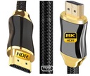 HDMI 2.1 vysokorýchlostný kábel 8K 60Hz 4k 120Hz UHD kábel 2M