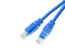 KÁBEL UTP RJ45 WT-WT cat 6e kábel 0,5m MODRÁ