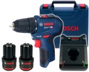 GSR 12V-30 BOSCH SKRUTKOVAČ 2x2,0Ah BEZKÚFAROVÝ