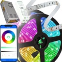 FAREBNÝ RGBW LED PÁS RGB PÁS + NEUTRÁLNY BIELY APLIKAČNÝ PÁS 5m