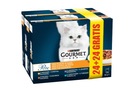 Purina GOURMET PERLE kačica morka tuniak 48 x 85g