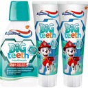 Pasta Aquafresh Paw Patrol 2x100ml + Tekutina 300ml