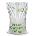 OBYČAJNÉ CELOZRNNÉ OVSENÉ VLOČKY 20kg Natural Healthy POLISH XL vrecúško