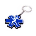 Kľúčenka kríž s Aesculapius PVC Medical Rescue