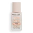 Makeup Revolution Skin Silk F1 Face Foundation Sérum na make-up, stredné krytie