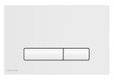 Vynikajúce splachovacie tlačidlo Auro WC, biele