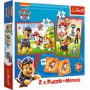 PUZZLE PAMÄŤOVÁ PATROLKA V AKCII CREFL 2V1 3+