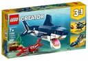 LEGO CREATOR 31088 Morské stvorenia SHARK 3v1 7+