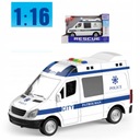 Policajné auto policajné auto s otváracími dverami 1:16 WY590BP