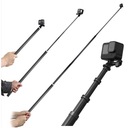 Dlhý karbónový monopod 3m pre potápanie GoPro 10 11