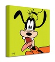 Disney Goofy Green background Obraz na plátne 40x40 cm