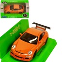 MODEL AUTA 1:34 WELLY PORSCHE 911 GT3 RS ORANŽOVÁ