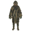 Maskovací oblek Mil-Tec Parka Ghillie Anti Fire Pro Woodland M/L