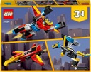 LEGO CREATIVE SET PRE DETI 6+ VYSOKO KVALITNÁ RÝCHLA DOPRAVA