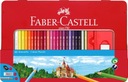 ZÁMOK CUŽKY 48 FAREB BALENIE. KOVOVÁ FABER-CASTELL